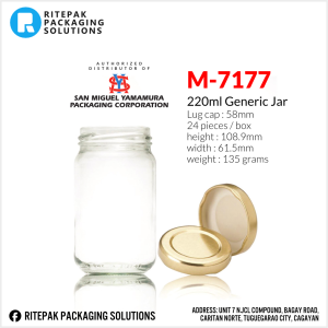 M-7177 – 220ml Generic Jar