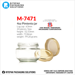 M-7471 – 4 oz Pimiento Jar